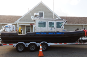 Harbormaster's Boat - Winthrop, MA