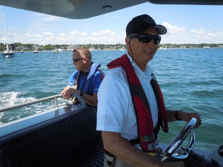 Mark Campbell Jamestown, RI Harbormaster Appreciation Day