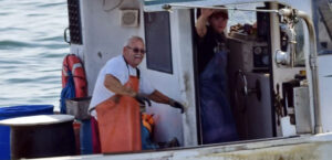 Steve Hope, harbormaster in New Harbor, ME