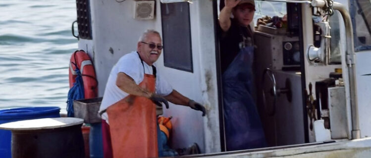 Steve Hope, harbormaster in New Harbor, ME