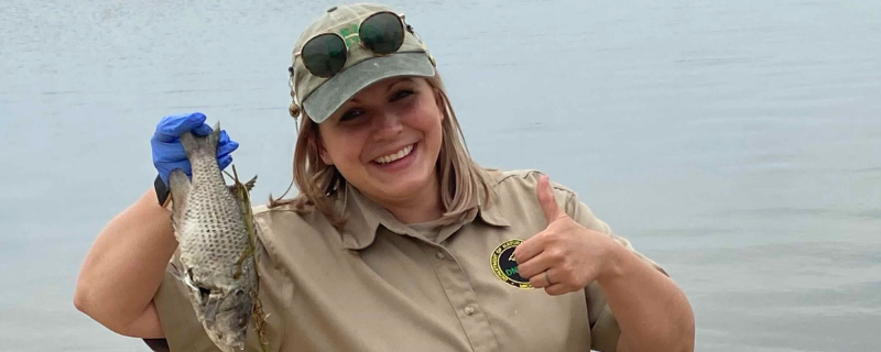 Kristin Forster -- Harbormaster in Port Austin, MI