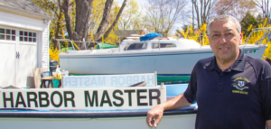 Southport, CT Harbormaster Brian LeClerc. Photo by K. Taylor